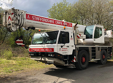 Staffordshire Crane Hire